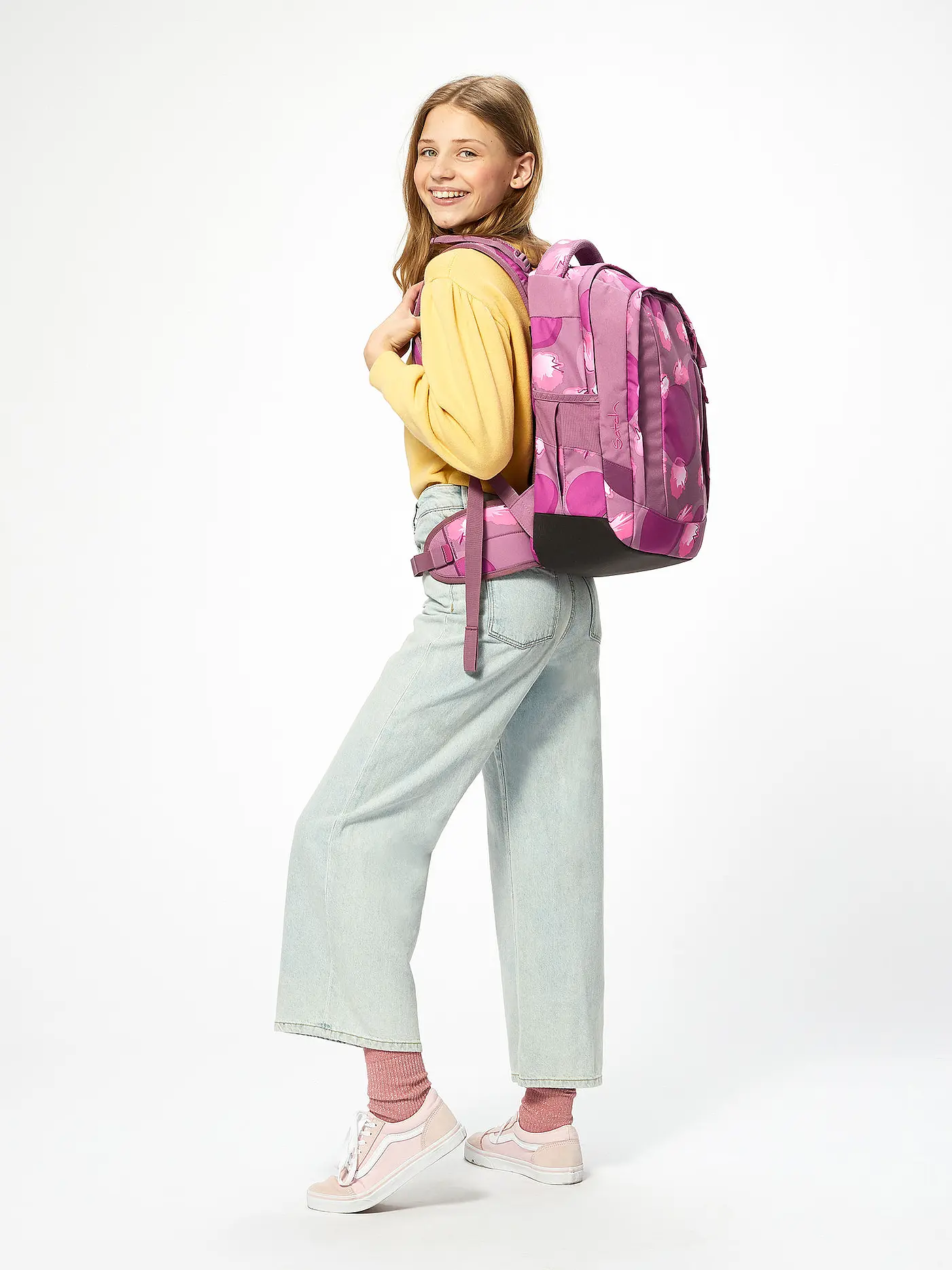 SATCH | Schulrucksack Satch Sleek - Walking Clouds | 